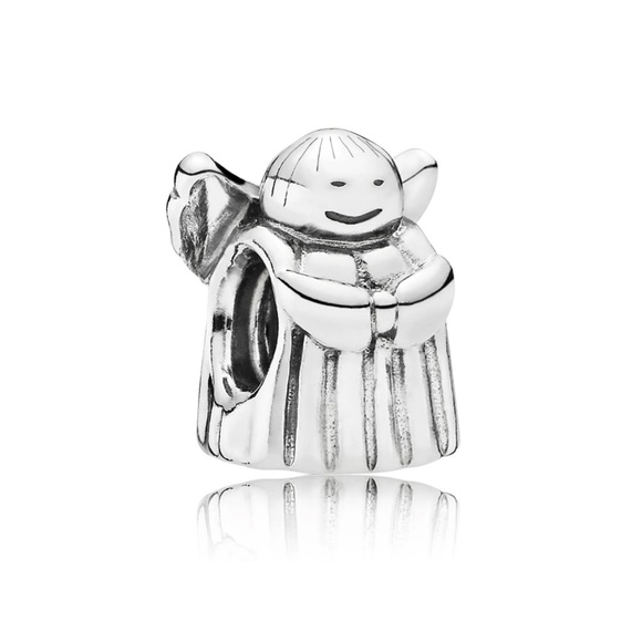 Retired Pandora Angel of Hope Bead Charm Sterling Silver 925 - Picture 1 of 7